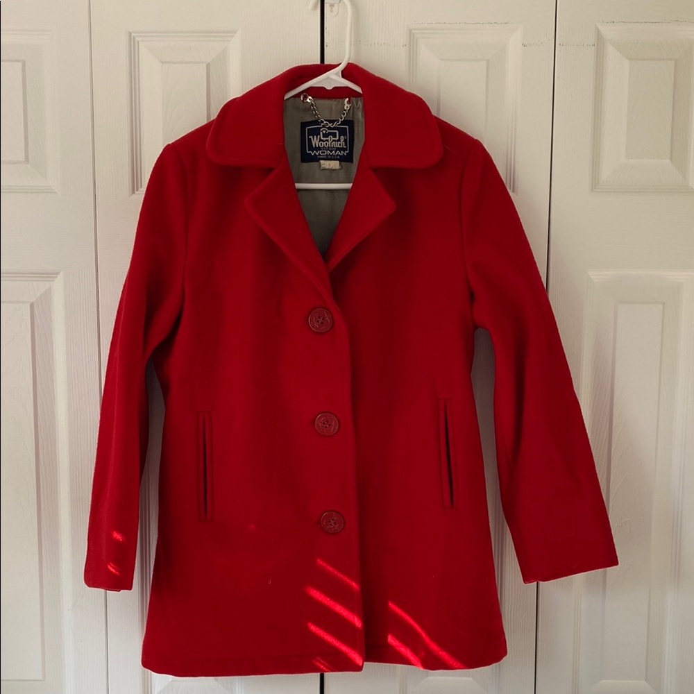 Vintage Woolrich peacoat